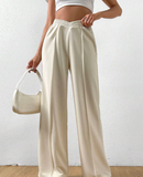 Loose Casual Wide-leg Trousers