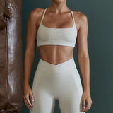 Elegant classy yoga bra