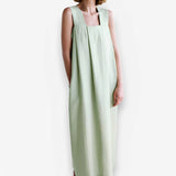 Square Neck Sleeveless Loose Long Dress