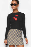 Cherry Print Small T-Shirt