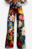 Skinny colorful flowered Loose Pant