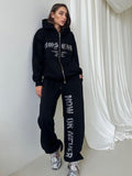 Diamond Zipper Hoodie suit