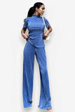 Slim T-shirt pant suit