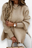 Long-sleeved Streetwear Knitted Sweater